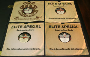 Schellackplatten Elite-Special Austrophon-Serie