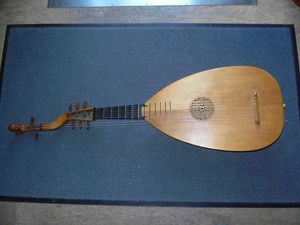 Laute von Hermann Hauser 2 II 1911 Gitarrenlaute lute restauriert Gitarre