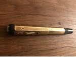 Montblanc 4 EF Sicherheitsfüller / Safety Pen in 585 Gold / 14 Carat Echtgold