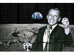 FRANK SINATRA Fly Me to the Moon NASA-Souvenir. Einmalig! Kunstdruck. 45x30cm. Geschenk. Andenken. Sammlerstück.