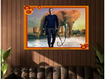 Daniel Craig alias 007 James Bond. Einmaliger Kunstdruck. 45x30 cm. Souvenir. Wandbild. Geschenk. Andenken. Sammelobjekt. Deko. Rarität. BRANDNEU!