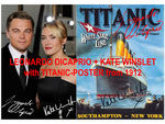 LEONARDO DICAPRIO+KATE WINSLET Titanic Souvenir. Geschenkidee. Zimmerdeko. Blickfang!  Einmalig! Wandbild. Neuheit!